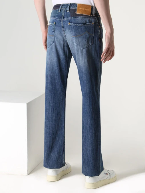 Джинсы Regular Fit хлопковые JACOB COHEN
