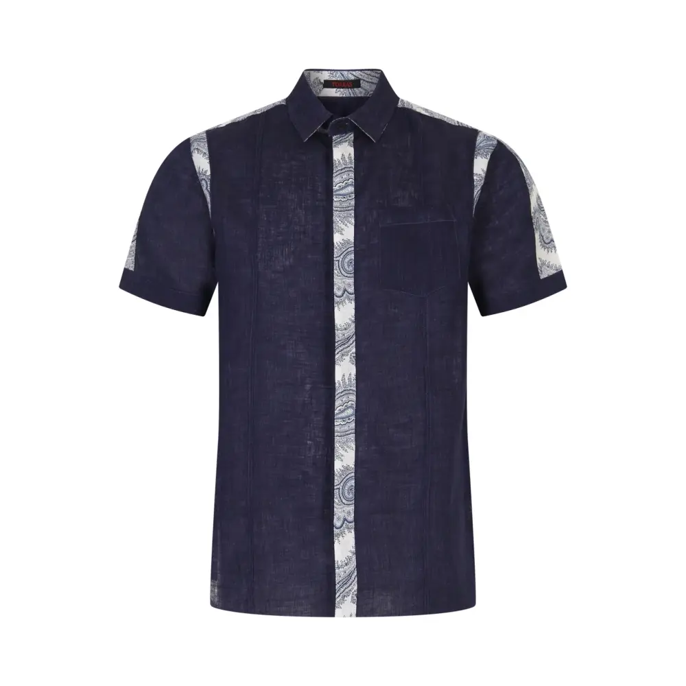 Рубашка Regular Fit льняная