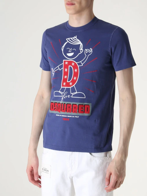 Футболка хлопковая DSQUARED2