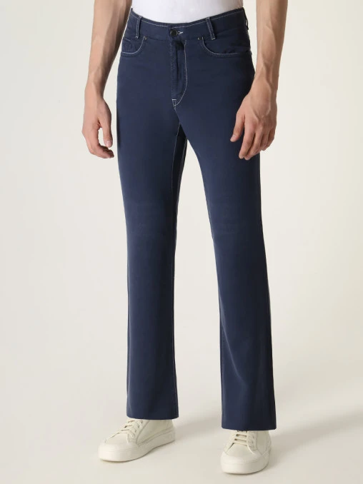 Джинсы Regular Fit однотонные CORTIGIANI