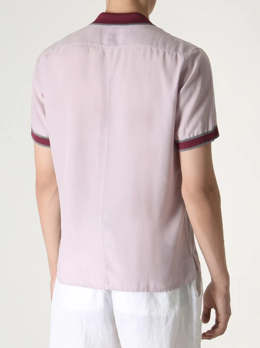 Рубашка Slim Fit из лиоцелла CORTIGIANI