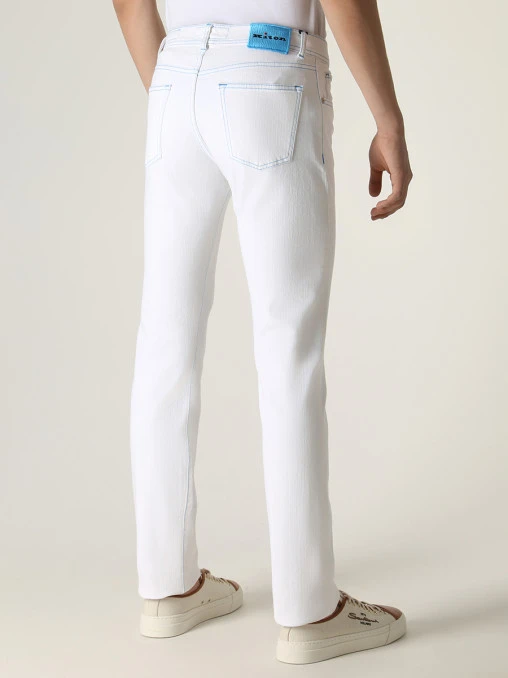 Джинсы хлопковые KITON