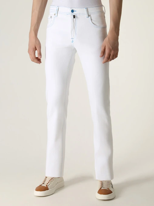 Джинсы хлопковые KITON