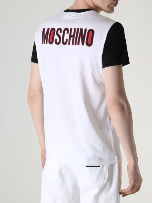 Футболка хлопковая MOSCHINO