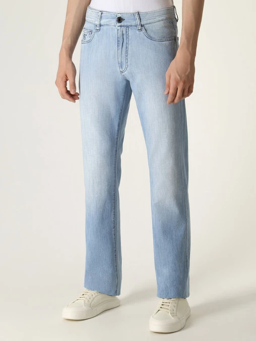 Джинсы хлопковые CANALI