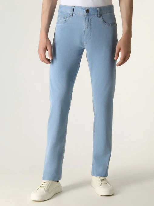 Джинсы хлопковые CANALI