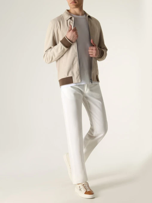 Джинсы хлопковые CANALI