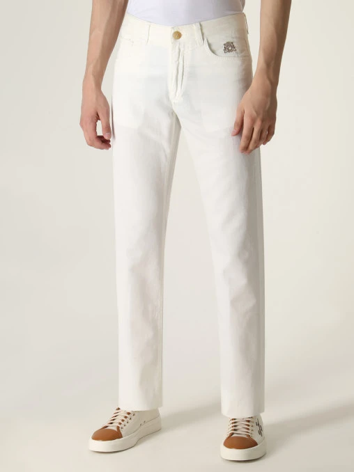Джинсы хлопковые CANALI
