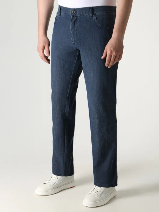 Джинсы Regular Fit хлопковые VERRI