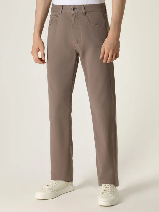 Джинсы хлопковые CANALI