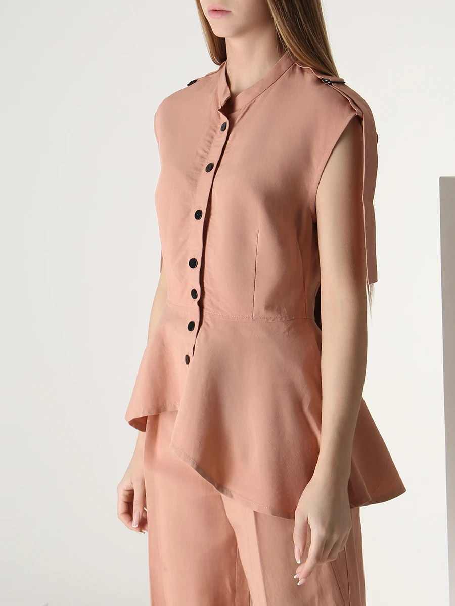 Костюм из вискозы и льна