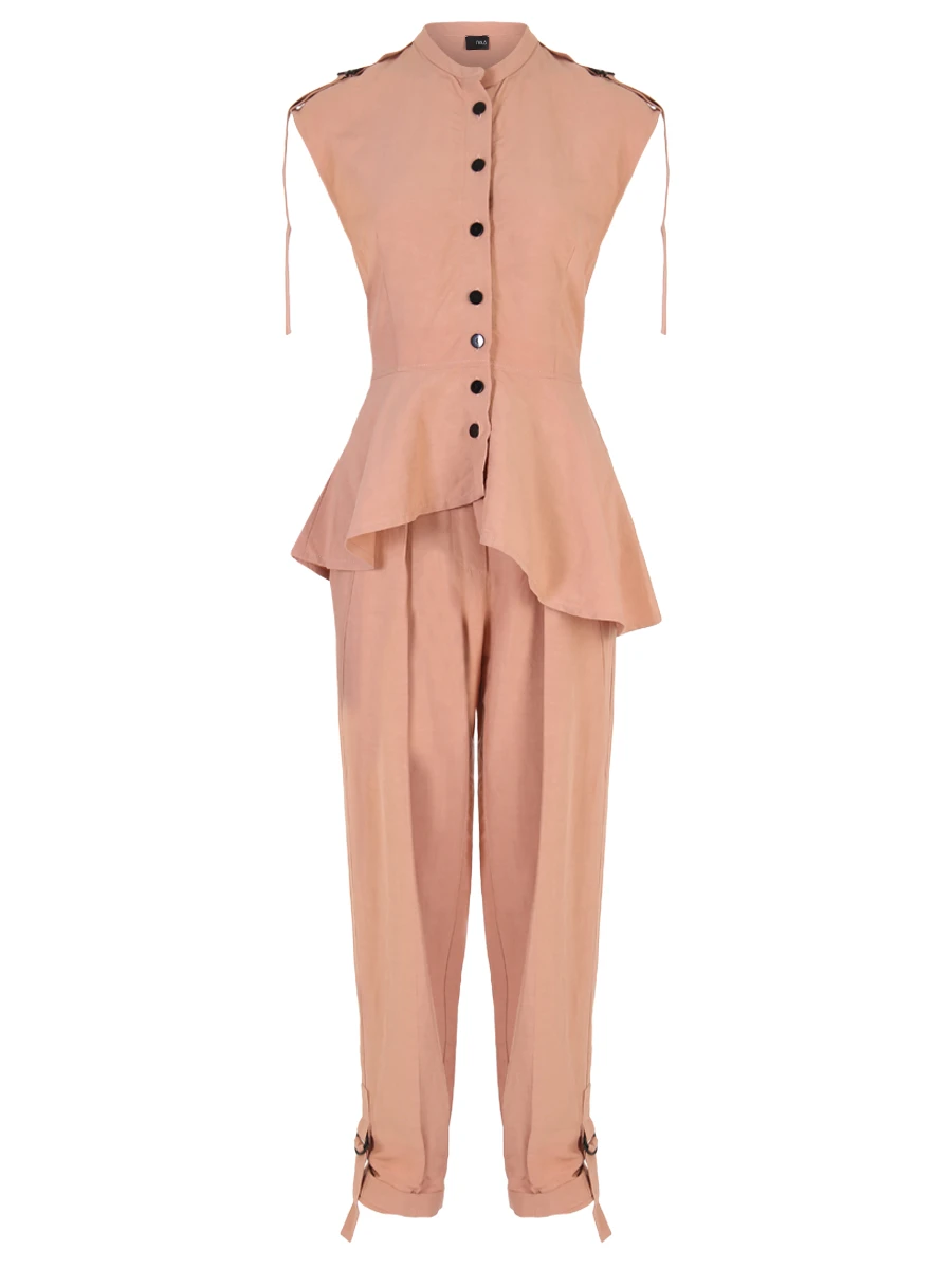 Костюм из вискозы и льна