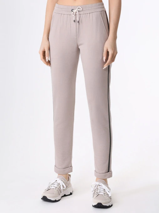 Брюки хлопковые BRUNELLO CUCINELLI
