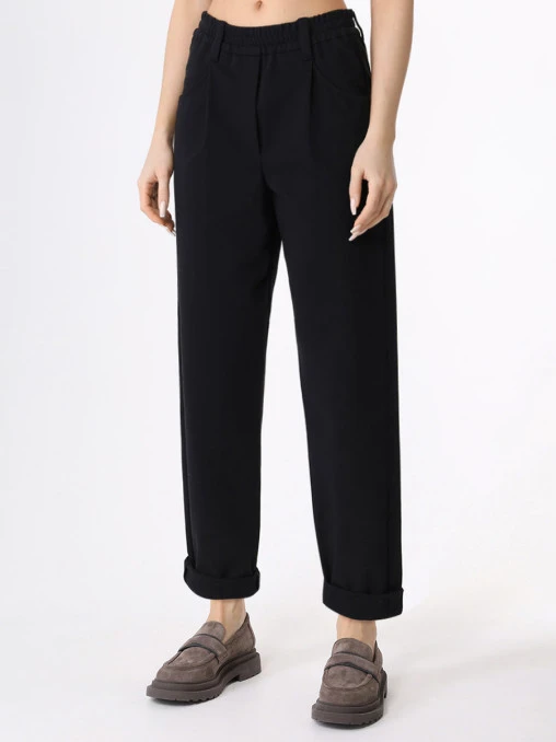 Брюки хлопковые BRUNELLO CUCINELLI