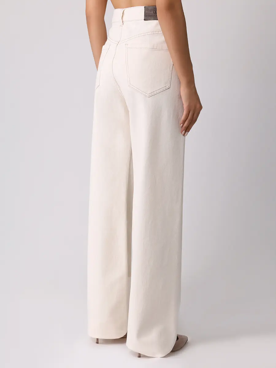 Джинсы хлопковые