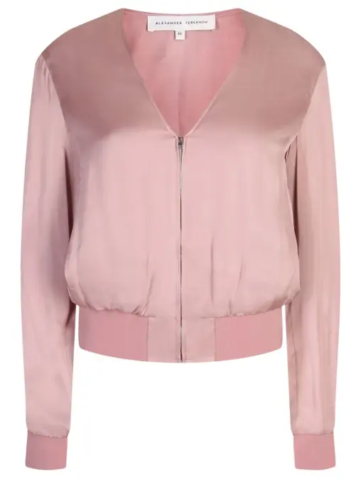 Бомбер однотонный ALEXANDER TEREKHOV