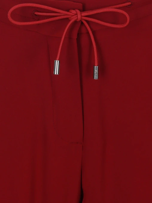 Брюки шелковые на кулиске LORO PIANA
