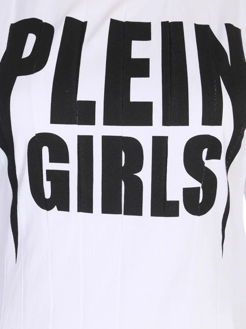 Платье хлопковое PHILIPP PLEIN