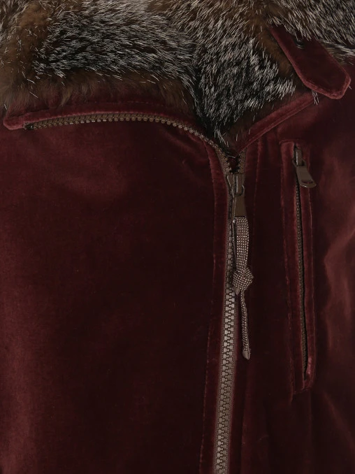Жилет бархатный BRUNELLO CUCINELLI