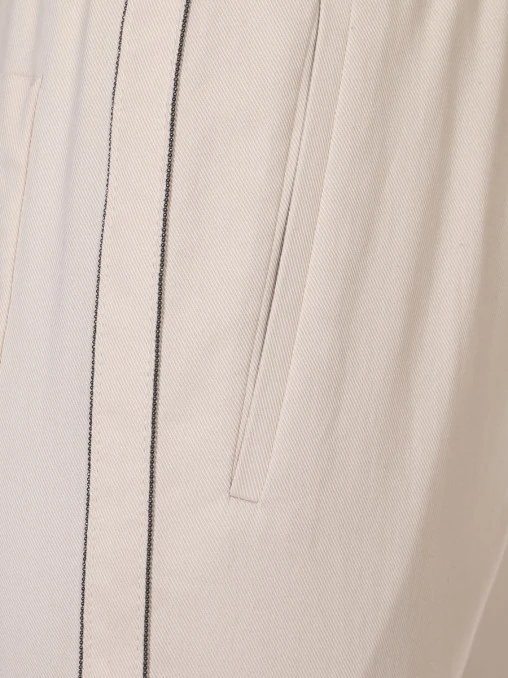 Брюки хлопковые BRUNELLO CUCINELLI