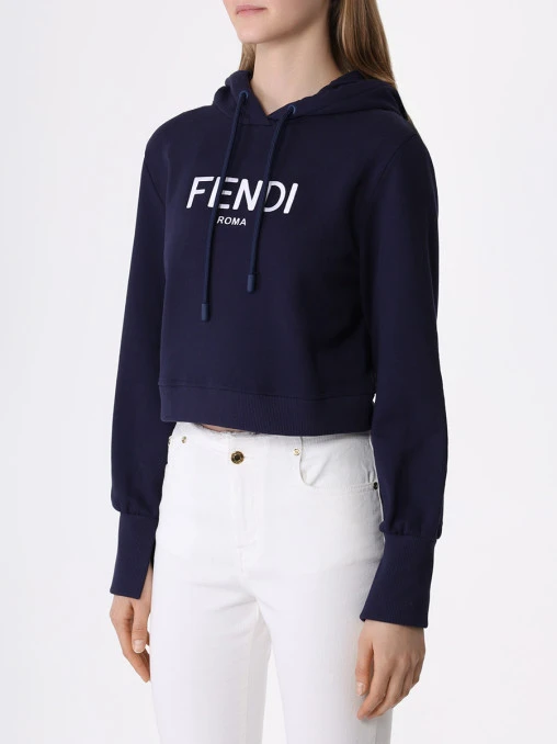 Худи хлопковое FENDI