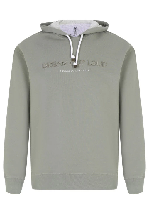 Худи хлопковое BRUNELLO CUCINELLI