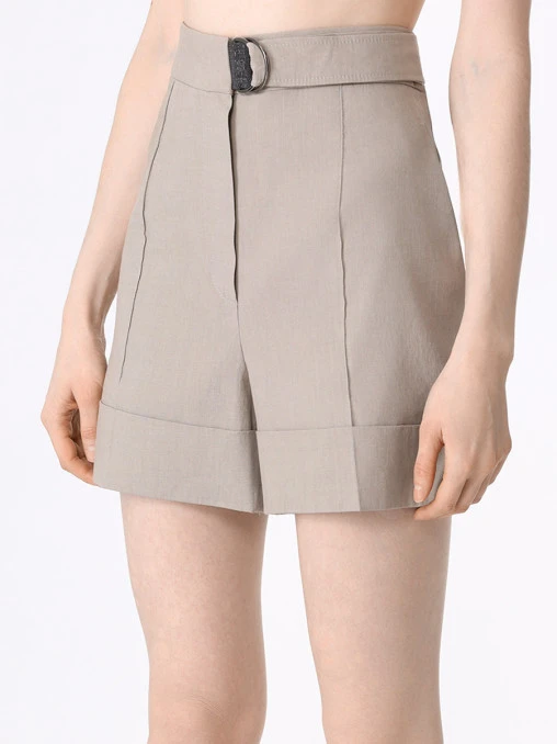 Шорты льняные BRUNELLO CUCINELLI