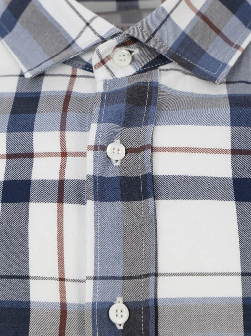 Рубашка Regular Fit  хлопковая BRUNELLO CUCINELLI