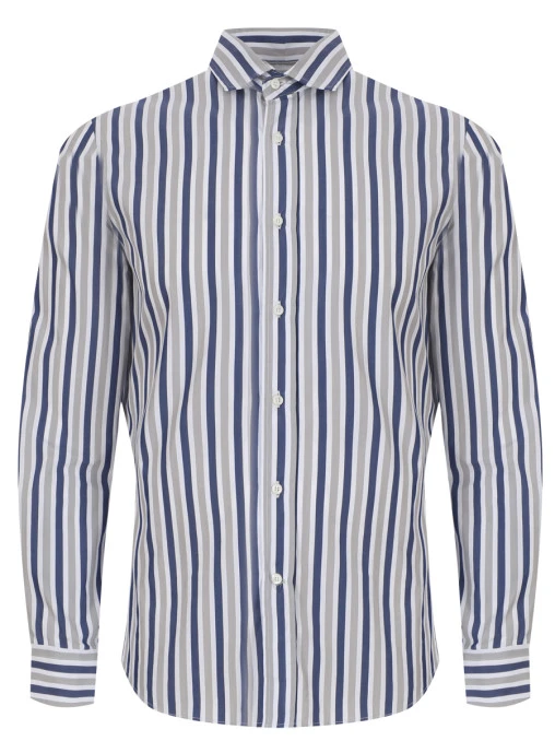 Рубашка Regular Fit  хлопковая BRUNELLO CUCINELLI