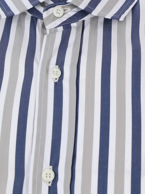Рубашка Regular Fit  хлопковая BRUNELLO CUCINELLI