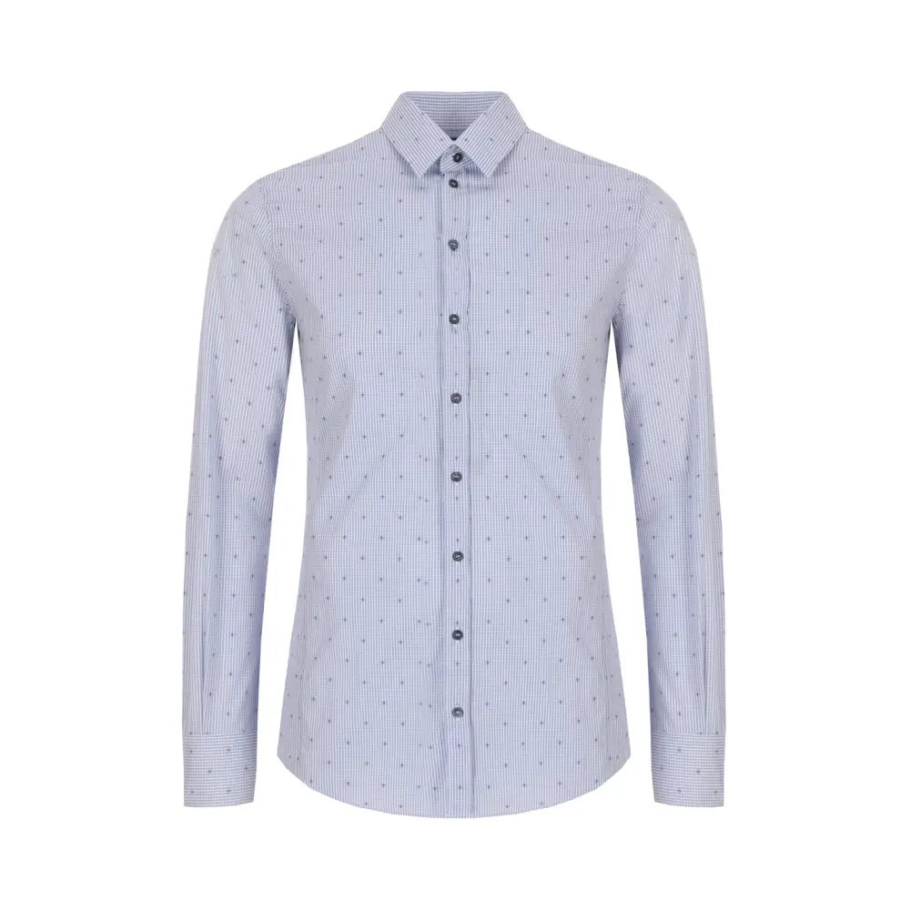 Рубашка Slim Fit  хлопковая