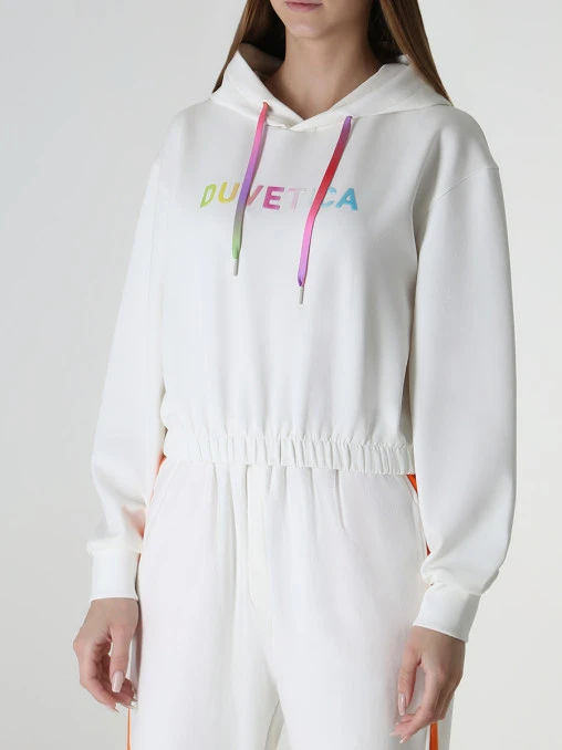 Худи с логотипом DUVETICA