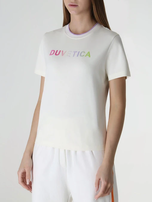 Футболка хлопковая DUVETICA