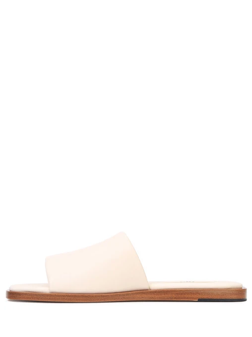 Шлепанцы кожаные BALLY