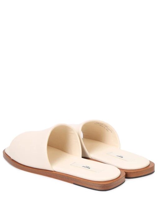 Шлепанцы кожаные BALLY