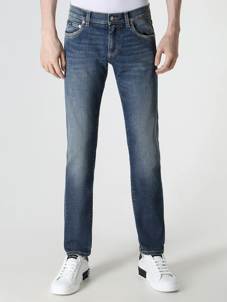 Джинсы Skinny Fit хлопковые