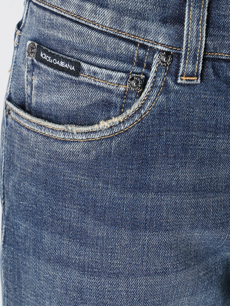 Джинсы Skinny Fit хлопковые