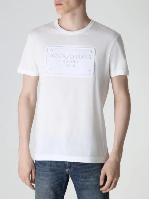 Футболка хлопковая DOLCE & GABBANA