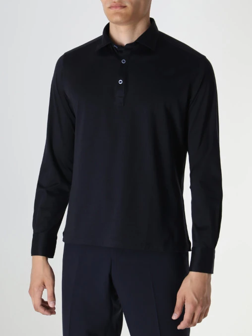 Поло Slim Fit хлопковое FRADI