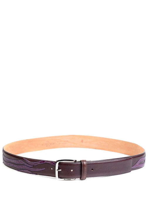 Ремень кожаный ETRO