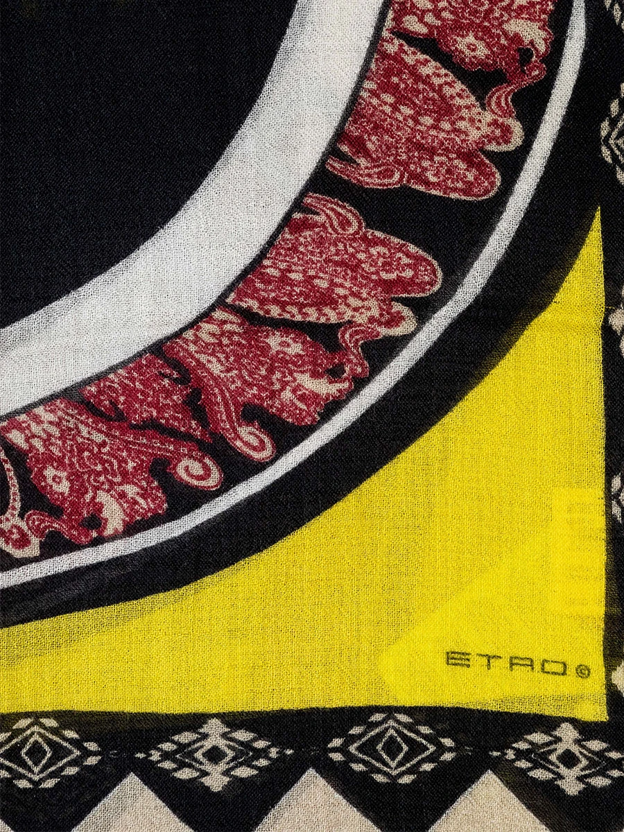 Палантин кашемировый