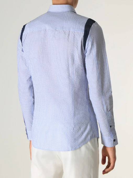 Рубашка Slim Fit хлопковая FRANKIE MORELLO