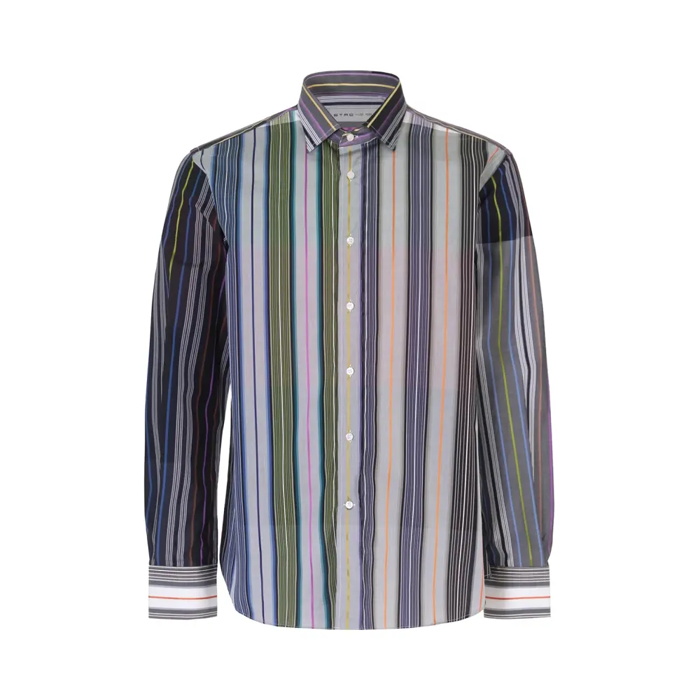 Рубашка Slim Fit хлопковая