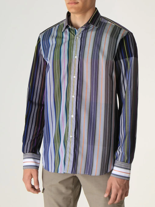 Рубашка Slim Fit хлопковая ETRO