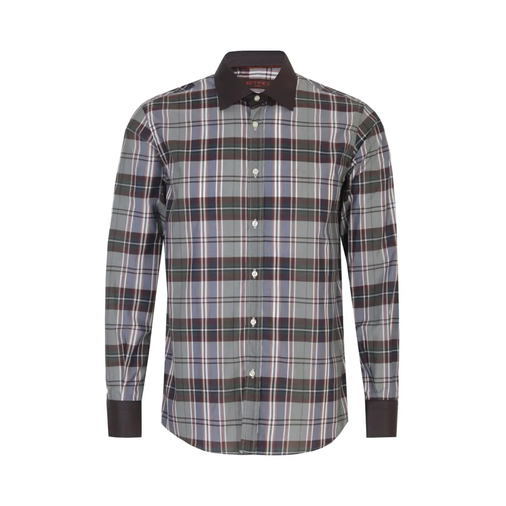 Рубашка Slim Fit хлопковая
