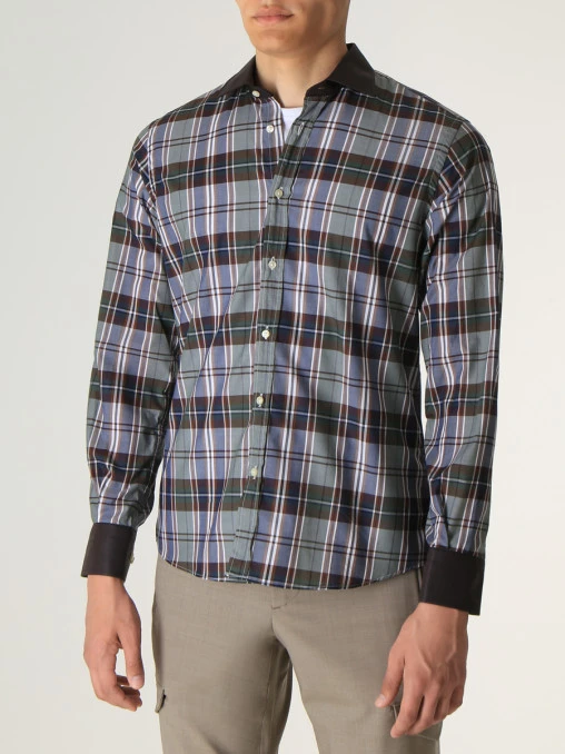 Рубашка Slim Fit хлопковая ETRO