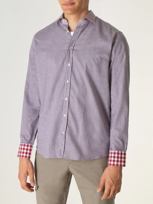 Рубашка Slim Fit хлопковая ETRO