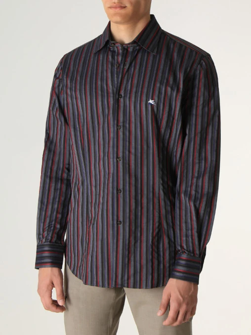 Рубашка Slim Fit хлопковая ETRO