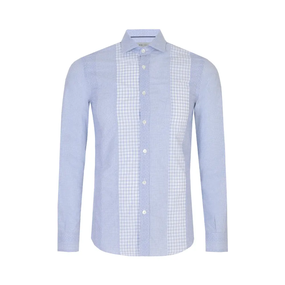 Рубашка Slim Fit хлопковая