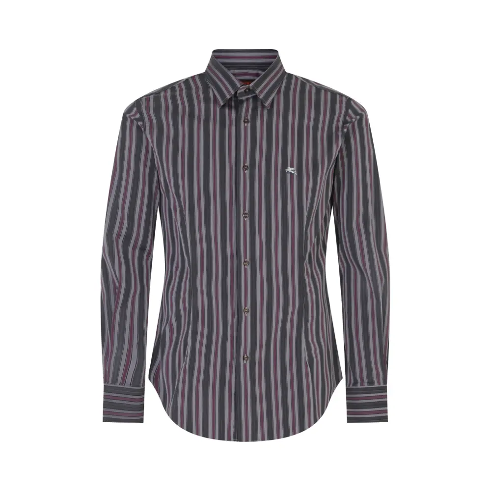 Рубашка Slim Fit хлопковая
